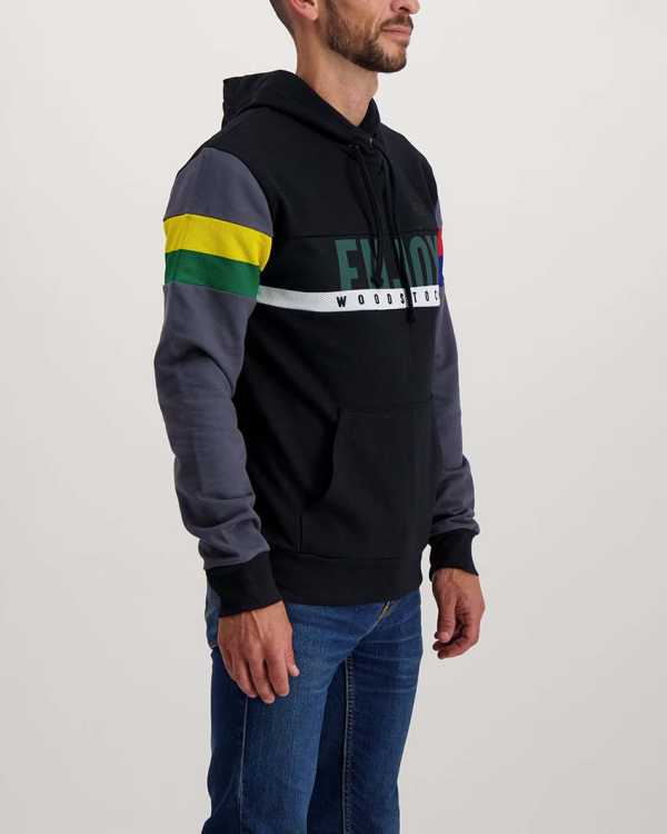 Saffa fleeced hoody. Designed and manufactured by Enjoy.