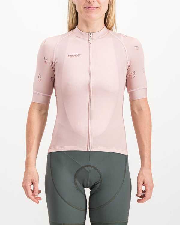 Ladies Blitz ProXision Cycle Top. Designed and manufactured by Enjoy cycling apparel.