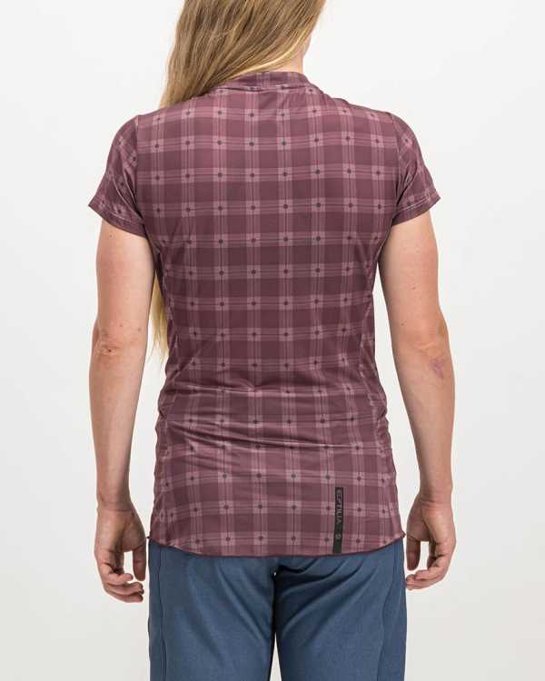 Ladies Hillbilly Reptilia Enduro Short Sleeve. Designed and manufactured by Enjoy cycling apparel.