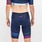 Ladies Prismatic Trine Shorts. Designed and manufactured by Enjoy cycling apparel.