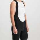 Ladies Black Coloured ProXision Bibshorts. Designed and manufactured by Enjoy cycling apparel.