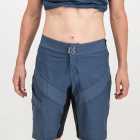 Ladies Navy Coloured Reptilia Trail Short. Designed and manufactured by Enjoy cycling apparel.
