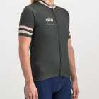 Ladies Semester peat coloured Supremium Cycle Top. Designed and manufactured by Enjoy cycling apparel.