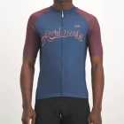 custom cycling kit-Mens Awehness navy coloured Supremium Cycle Top. Designed and manufactured by Enjoy cycling apparel.