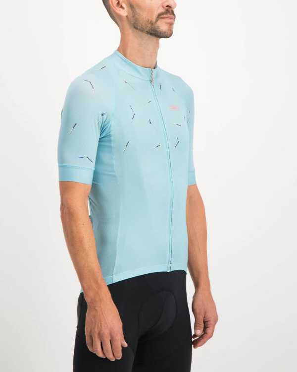 Mens Bad Student ricky blue coloured ProXision Cycle Top. Designed and manufactured by Enjoy cycling apparel.