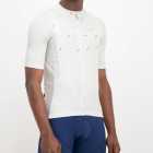 Mens Bad Student white coloured Supremium Cycle Top. Designed and manufactured by Enjoy cycling apparel.