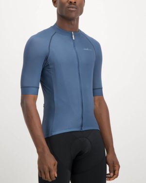 Mens Navy coloured ProXision Cycle Top. Designed and manufactured by Enjoy cycling apparel.