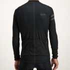 Men's Semester black fleeced Cocoon riding jersey. Designed and manufactured by Enjoy.