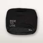 Ride To Live Racepack travel bag. Designed and manufactured by Enjoy cycling accessories.