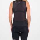Back of the ladies cycling baselayer in the black Emotif design made by enjoy.cc
