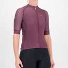 Three quarter of the ladies cycling shirt in the baroon Freshman ProXision design made by enjoy.cc