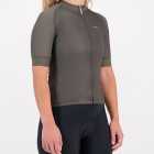 Three quarter of the ladies cycling shirt in the peat Freshman ProXision design made by enjoy.cc