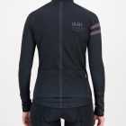 Back of the ladies fleeced cycling jersey in the black Semester design made by enjoy.cc