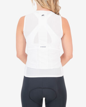 Back view of the ladies cargo baselayer in the Emotif design made by Enjoy.cc