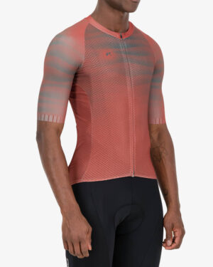 Side of the Enjoy Climber mens cycling jersey in the Sands of Time Mira design made by enjoy.cc