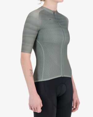Side of the Enjoy Climber womens cycling jersey in the Sands of Time Nomadic design at enjoy.cc