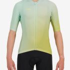 Front view of the mens olive Supremium cycling jersey design made by Enjoy.cc