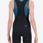 Back view of the mens sleeveless baselayer in the petrol emotif design made by Enjoy.cc