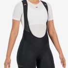 Side view of the womens sleeved baselayer in the white emotif design made by Enjoy.cc
