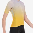 Side view of the mens heather Supremium cycling jersey design made by Enjoy.cc