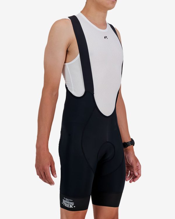 Side view of the 2024 Great Zuurberg Trek ProXision mens cargo bib short made by Enjoy.cc