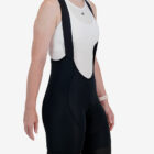 Side view of the 2024 Great Zuurberg Trek ProXision womens cargo bib short made by Enjoy.cc