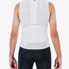 Back view of the men's cargo base layer in the Emotif white design made by Enjoy.cc