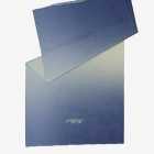 Flat view of the Enjoy neckwarmer in the Deep Blue colourway made by Enjoy.cc
