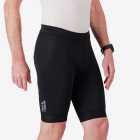 Side view of the Enjoy Dual men's cycle short with reflective detailing made by Enjoy.cc