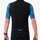 Back of the mens winter cycling gilet in the 2024 Berg & Bush design made by Enjoy.cc