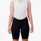 Front view of the Enjoy Dual women's cycle short with reflective detailing made by Enjoy.cc.