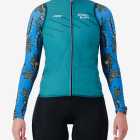 Front of the women's winter cycling gilet in the 2024 Berg & Bush design made by Enjoy.cc