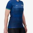 Side view of the Enjoy womens trail tee in the Tygerberg MTB club design made by Enjoy.cc