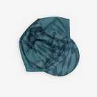 Flatlay top view of a DriFit unisex casquette in aqua colour Warp design made by enjoy.cc