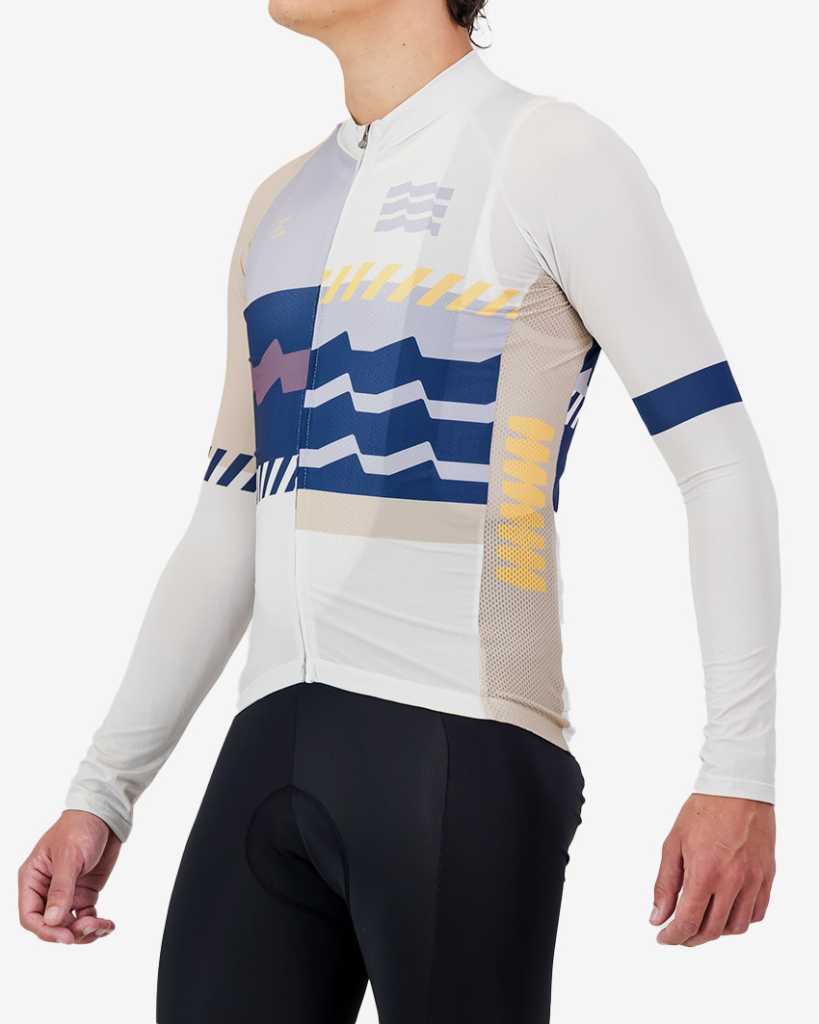 Supremium Mens Long Sleeve Jersey | Supremium | Geom | Light | Enjoy.cc