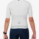 Back view of the Climber men's cycling jersey in a cream colour block design made by enjoy.cc