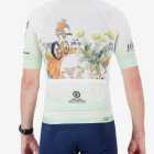 Back view of the Octane men's cycling jersey in a Bottelary Hills Conservancy design made by enjoy.cc