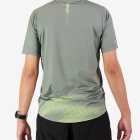 Back view of the Enjoy men's Activ Tee in Green made by Enjoy.cc