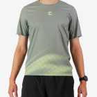 Front view of the Enjoy men's Activ Tee in Green made by Enjoy.cc