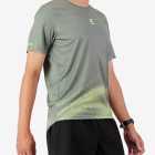 Side view of the Enjoy men's Activ Tee in Green made by Enjoy.cc