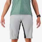 Front view of the Enjoy men's Aline Trail Shorts in Light Grey made by Enjoy.cc