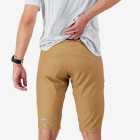 Back view of the Enjoy men's Aline Trail Shorts in Ochre made by Enjoy.cc