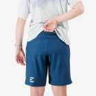Back view of the Enjoy Women's Aline Trail Shorts in Petrol made by Enjoy.cc