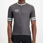 Mens Semester Cool coal coloured Supremium Cycle Top. Designed and manufactured by Enjoy cycling apparel.